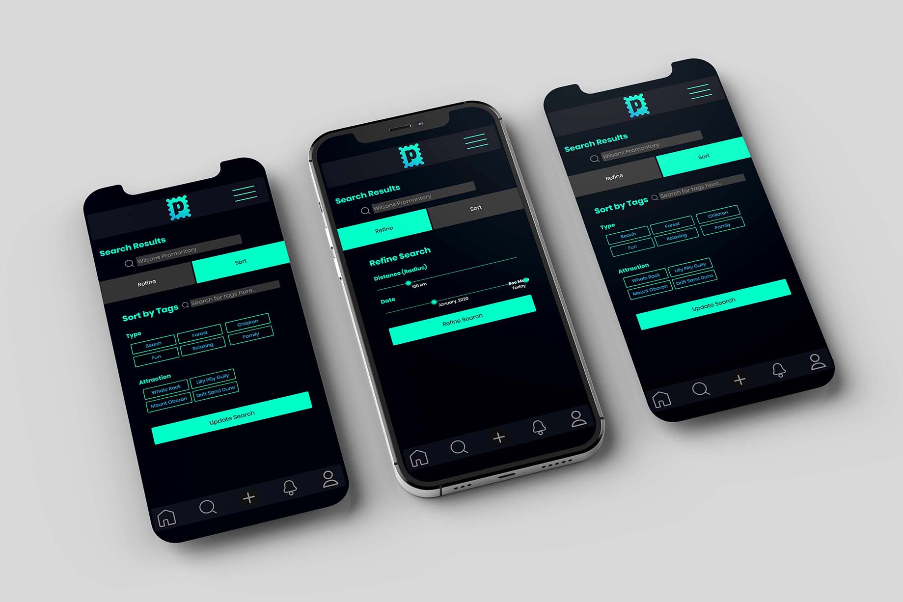 Postcard Search Refinement
